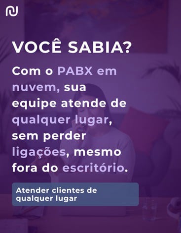 O PABX em Nuvem ajuda sua equipe a atender de qualquer lugar direto no celular, notebook ou tablet